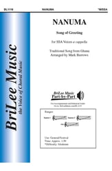 Nanuma SSA choral sheet music cover